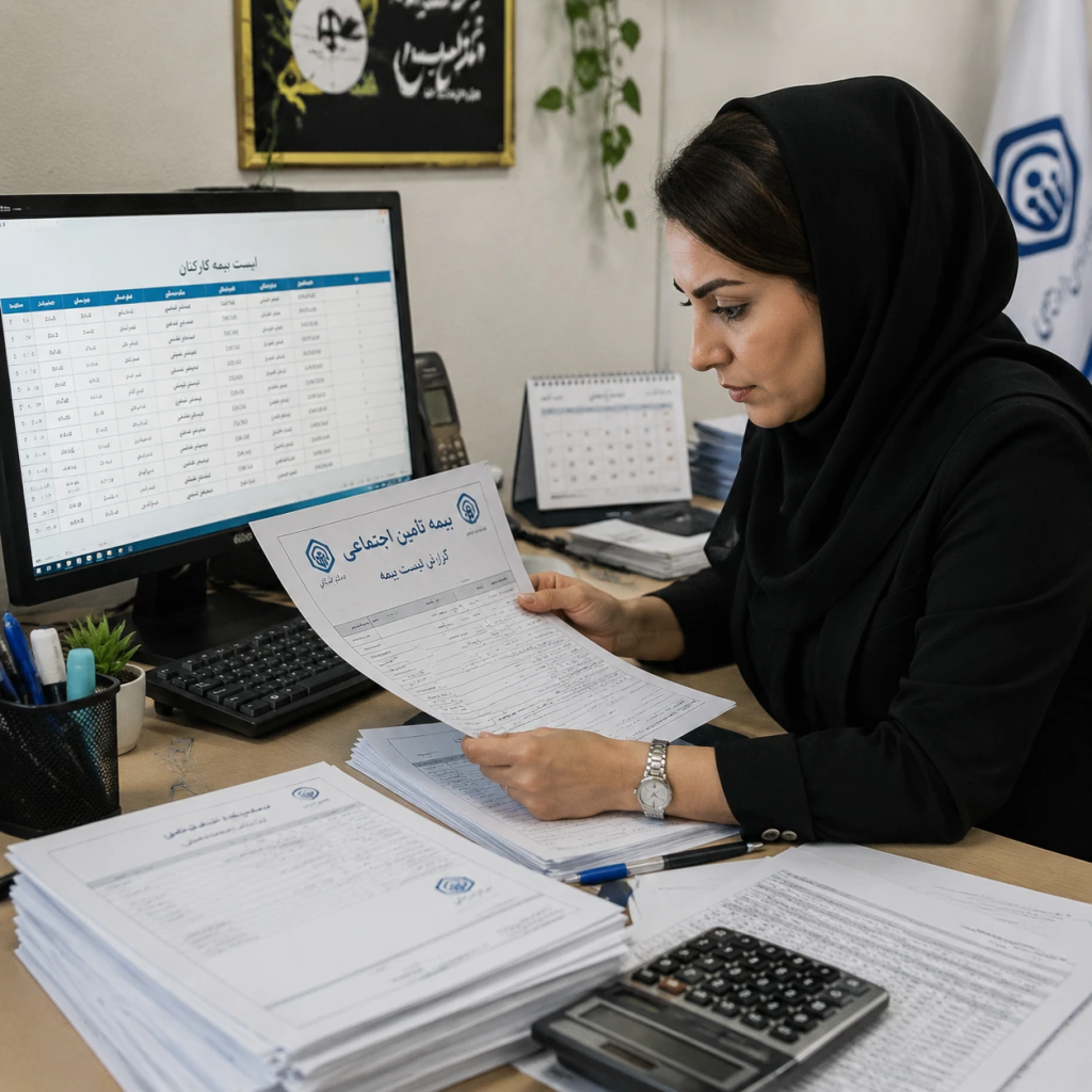 مهدی فلاحیان بیژن اشتباه در محاسبه حق بیمه کارکنان