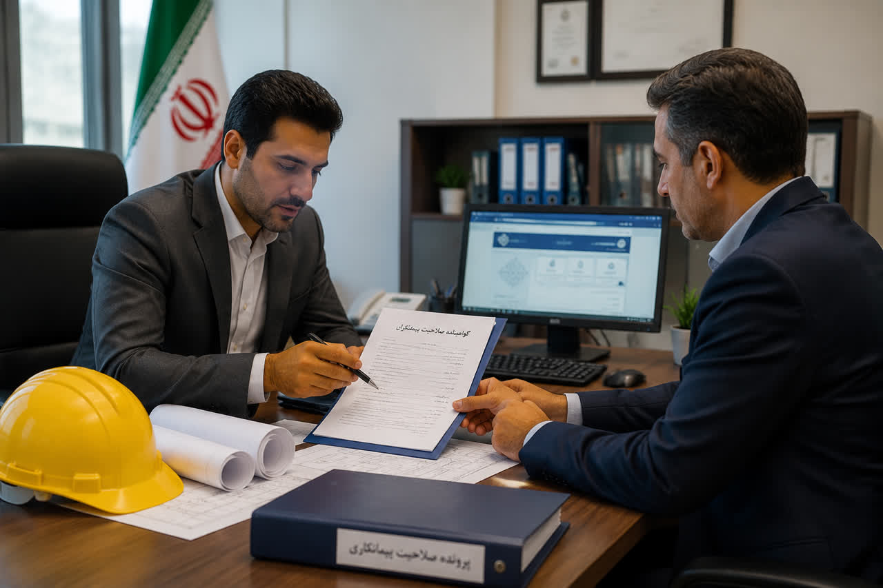 اخذ صلاحیت پیمانکاران