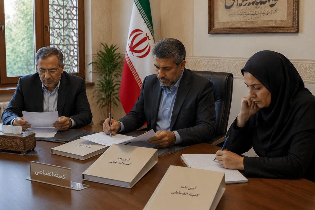 شرایط اخذ آیین نامه انضباطی