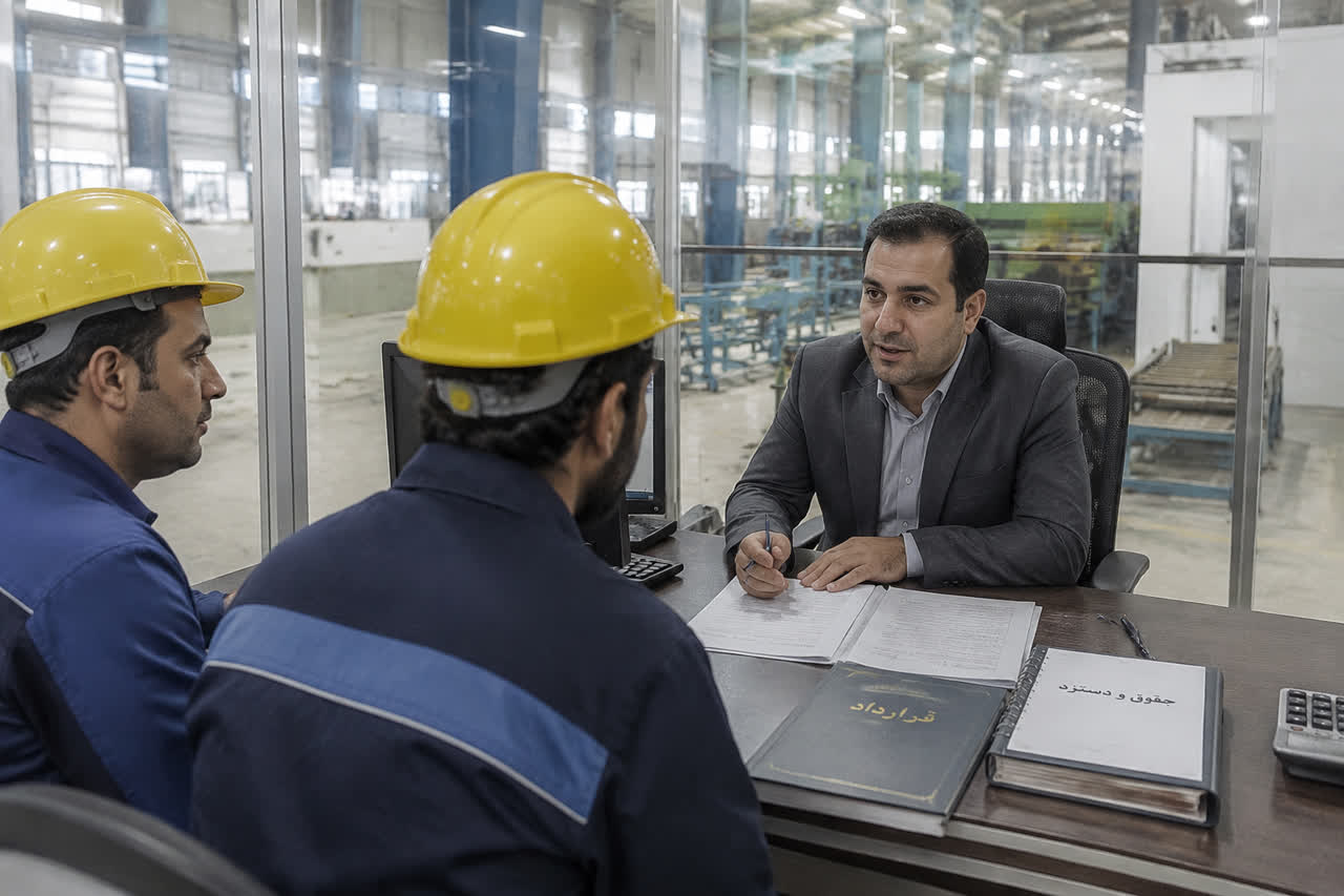 اثبات رابطه استخدامی